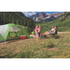 Coleman 6-Person Montana™ Cabin Camping Tent With Extended Awning -Camp To Explore Shop 2000001593 LS