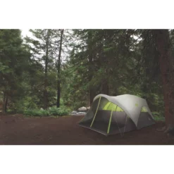 Coleman 6-Person Steel Creek™ Fast Pitch™ Dome Camping Tent With Screen Room, Green -Camp To Explore Shop 2000018059 active