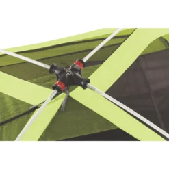 Coleman 6-Person Steel Creek™ Fast Pitch™ Dome Camping Tent With Screen Room, Green -Camp To Explore Shop 2000018059 poles