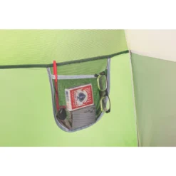 Coleman 6-Person Montana™ Cabin Camping Tent With Extended Awning -Camp To Explore Shop 2000023912 pocket