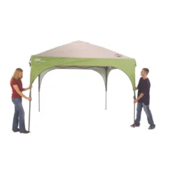 Coleman 10 X 10 Canopy Sun Shelter With Instant Setup -Camp To Explore Shop 2000023970 setup 3