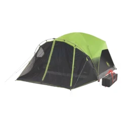 Coleman 6-Person Dark Room Fast Pitch Dome Tent With Screen Room -Camp To Explore Shop 2000024290 coleman darkroom tent 6person angle204