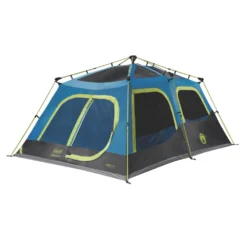 Coleman 10-Person Dark Room Instant Cabin Tent With Rainfly -Camp To Explore Shop 2000032730 coleman instant darkroom tent 10person angle201 1