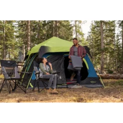 Coleman 10-Person Dark Room Instant Cabin Tent With Rainfly -Camp To Explore Shop 2000032730 DARKROOM 2197