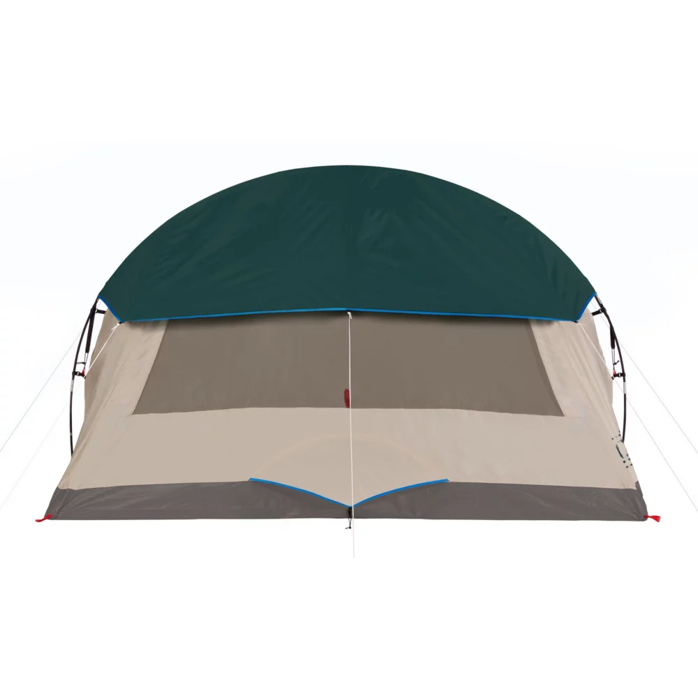 Coleman 4-Person Cabin Tent With Enclosed Weatherproof Screened Porch, Evergreen 9 Coleman 4-Person Cabin Tent With Enclosed Weatherproof Screened Porch, Evergreen - Image 7