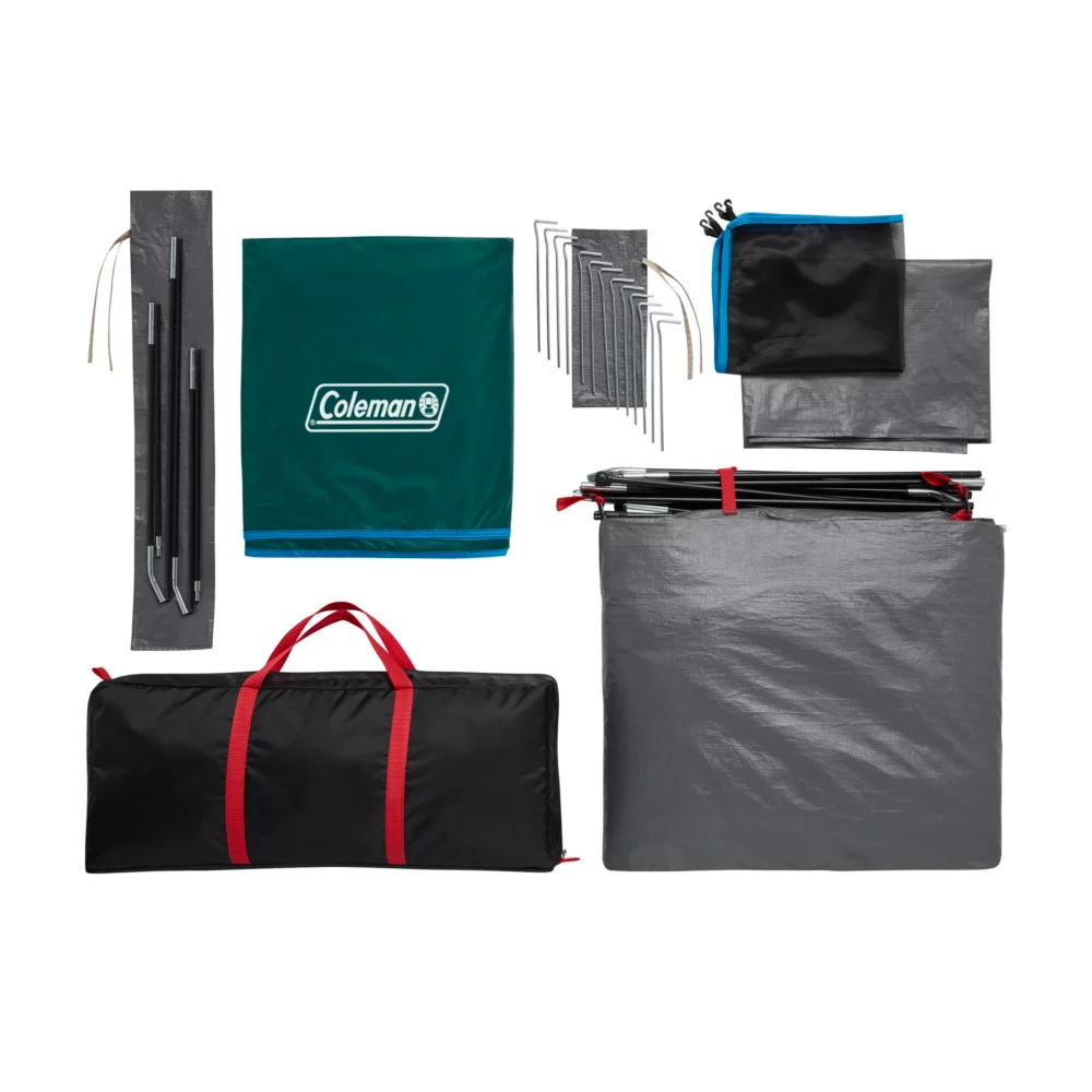 Coleman Skydome™ 6-Person Camping Tent With Full-Fly Vestibule, Evergreen 10 Coleman Skydome™ 6-Person Camping Tent With Full-Fly Vestibule, Evergreen - Image 8