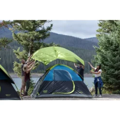 Coleman 4-Person Dark Room Sundome Tent -Camp To Explore Shop 2018 Montana 455 Lifestyle