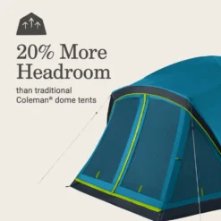 Coleman Skydome™ 6-Person Screen Room Camping Tent With Dark Room™ Technology -Camp To Explore Shop 2155647 ATF5