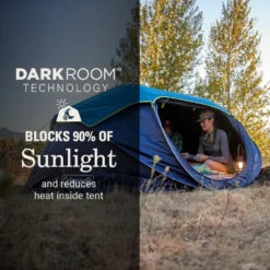 Coleman 4-Person Camp Burst™ Pop-Up Tent With Dark Room™ Technology -Camp To Explore Shop 2155649 ATF3