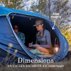 Coleman 4-Person Camp Burst™ Pop-Up Tent With Dark Room™ Technology -Camp To Explore Shop 2155649 ATF5