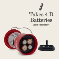 Coleman Classic 500 Lumens LED Lantern, Red -Camp To Explore Shop 2155764 ATF6