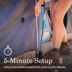 Coleman Skydome™ XL 10-Person Camping Tent With Dark Room™ Technology -Camp To Explore Shop 2155783 ATF3