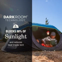Coleman 2-Person Camp Burst™ Pop-Up Tent With Dark Room™ Technology -Camp To Explore Shop 2155786 ATF3