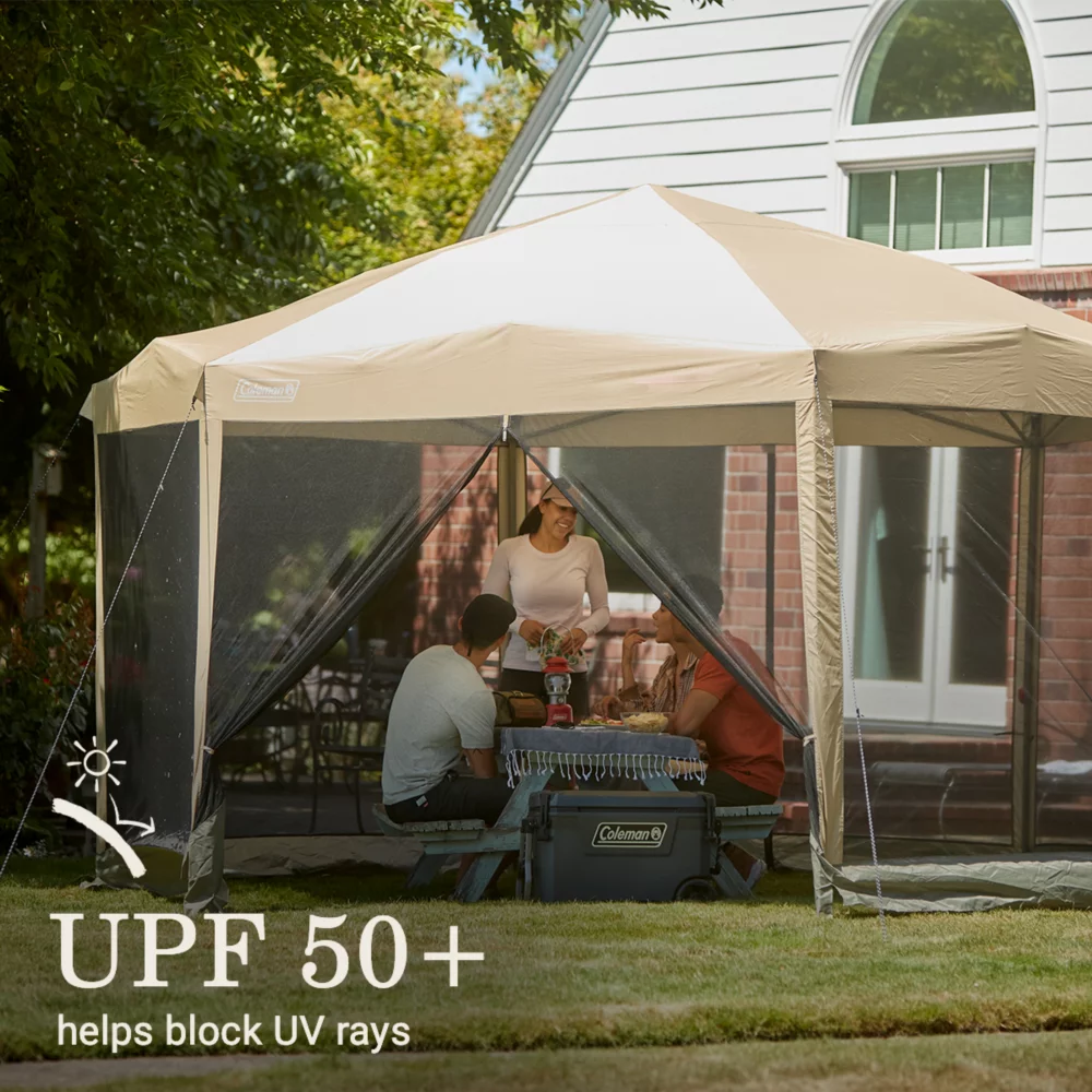 Coleman Back Home™ 15 X 13 Screen Canopy Tent 7 Coleman Back Home™ 15 X 13 Screen Canopy Tent - Image 5