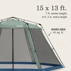 Coleman Skylodge™ 15 X 13 Instant Screen Canopy Tent -Camp To Explore Shop 2156417 ShelterSkylodgeScreenhouse 15x13 ATF6