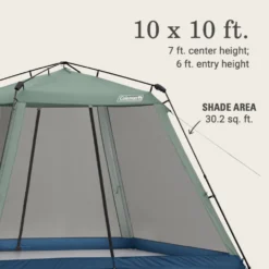 Coleman Skylodge™ 10 X 10 Instant Screen Canopy Tent -Camp To Explore Shop 2156423 ShelterSkylodgeScreenhouse 10x10 ATF6