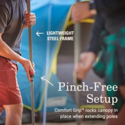 Coleman OASIS™ Lite 7 X 7 Canopy -Camp To Explore Shop 2157497 OasisLite7x7CanopyRed ATF3