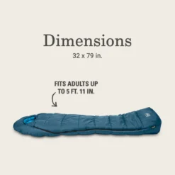 Coleman Tidelands™ 30° Mummy Sleeping Bag 13 Coleman Tidelands™ 30° Mummy Sleeping Bag -Camp To Explore Shop 2158164 ATF5