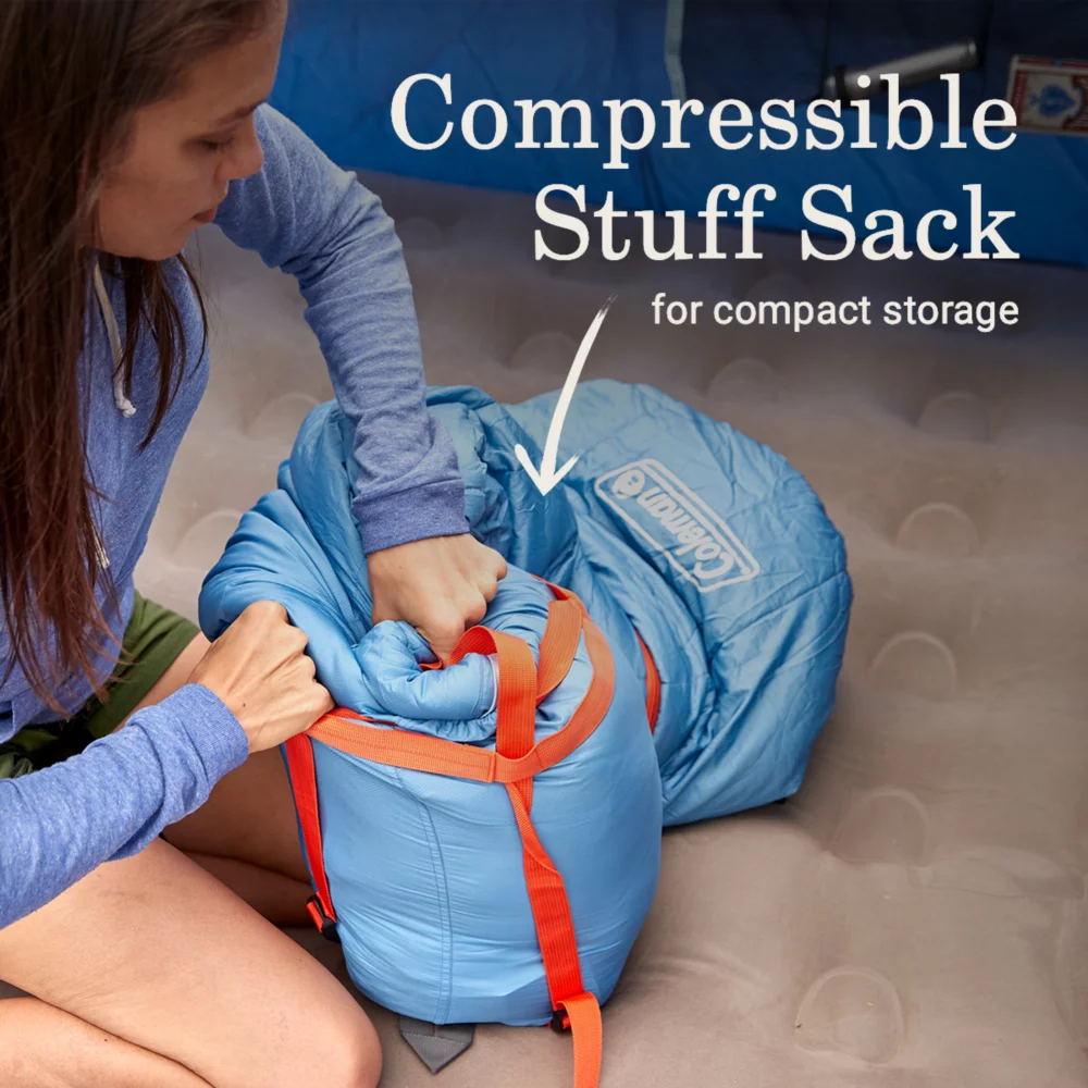 Coleman Big Bay™ 0° Mummy Sleeping Bag 6 Coleman Big Bay™ 0° Mummy Sleeping Bag - Image 4