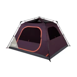 Coleman Skylodge™ 6-Person Instant Camping Tent, Blackberry 16 Coleman Skylodge™ 6-Person Instant Camping Tent, Blackberry -Camp To Explore Shop 6P CbnInstnt Blckbrry 2 FrontAngleRight FlyOff
