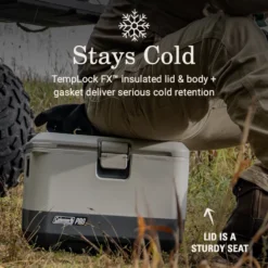 Coleman® Pro 17-Quart Hard Cooler 11 Coleman® Pro 17-Quart Hard Cooler -Camp To Explore Shop ColemanPro 17QT HardCooler ATF3