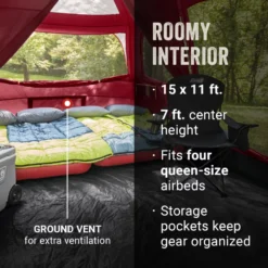 Coleman Skylodge™ 12-Person Camping Tent, Blackberry 15 Coleman Skylodge™ 12-Person Camping Tent, Blackberry -Camp To Explore Shop Coleman 2000037534 Skylodge 12P ATF6