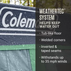 Coleman Skylodge™ 10-Person Instant Camping Tent With Screen Room, Blue Nights 13 Coleman Skylodge™ 10-Person Instant Camping Tent With Screen Room, Blue Nights -Camp To Explore Shop Coleman 2000037545 Skylodge Instant ScreenRoom 10P ATF4