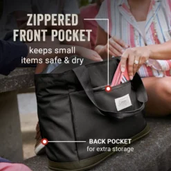 Coleman Outlander™ 20-Can Soft Cooler Tote -Camp To Explore Shop Coleman 2000037591 Outlander Black 20Can ATF4