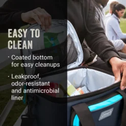 Coleman XPAND™ 16-Can Soft Cooler -Camp To Explore Shop Coleman 2000037611 XPAND SoftCooler 16Can BlueNights ATF4