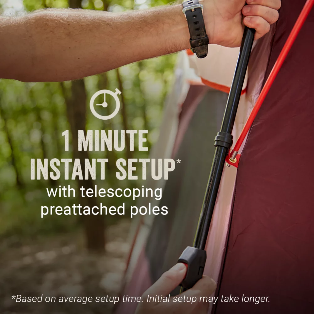 Coleman Skylodge™ 4-Person Instant Camping Tent, Blackberry 4 Coleman Skylodge™ 4-Person Instant Camping Tent, Blackberry - Image 2