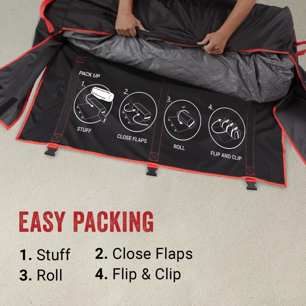 Coleman Skylodge™ 4-Person Instant Camping Tent, Blackberry 8 Coleman Skylodge™ 4-Person Instant Camping Tent, Blackberry - Image 6