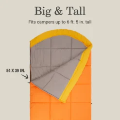 Camp To Explore Shop 28 Camp To Explore Shop -Camp To Explore Shop Coleman ArchBay SleepingBags 15F Daffodil BT ATF2