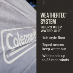 Coleman Blue Springs II™ 8-Person Camping Tent 12 Coleman Blue Springs II™ 8-Person Camping Tent -Camp To Explore Shop Coleman BlueSpringsTents 8P StormGray ATF2