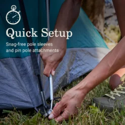 Coleman Blue Springs II™ 8-Person Camping Tent 15 Coleman Blue Springs II™ 8-Person Camping Tent -Camp To Explore Shop Coleman BlueSpringsTents 8P StormGray ATF5