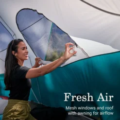 Coleman Blue Springs II™ 8-Person Camping Tent 16 Coleman Blue Springs II™ 8-Person Camping Tent -Camp To Explore Shop Coleman BlueSpringsTents 8P StormGray ATF6