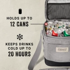 Coleman Backroads™ 12-Can Soft Cooler Tote 11 Coleman Backroads™ 12-Can Soft Cooler Tote -Camp To Explore Shop Coleman Heritage 12Can ATF3