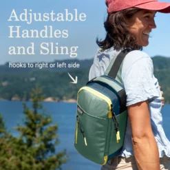 Coleman MoRph™ 6-Can Convertible Soft-Sided Cooler Sling -Camp To Explore Shop Coleman MoRphSling 6Can Moss ATF3