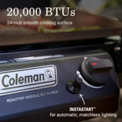 Coleman RoadTrip™ Griddle XLT -Camp To Explore Shop Coleman RoadtripGriddle 24Black ATF4