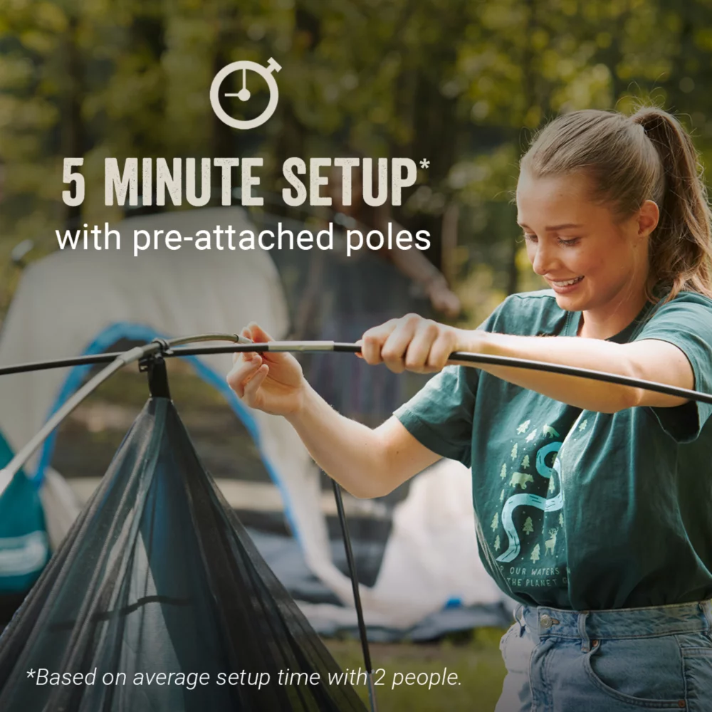 Coleman Skydome™ 8-Person Camping Tent XL, Blue Nights 4 Coleman Skydome™ 8-Person Camping Tent XL, Blue Nights - Image 2