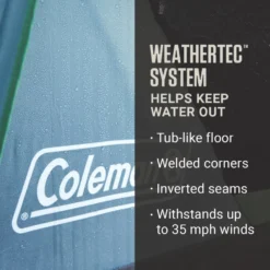 Coleman Sunlodge™ 10-Person Camping Tent, Blue Nights -Camp To Explore Shop Coleman Sunlodge 8P BlueNights ATF3 1