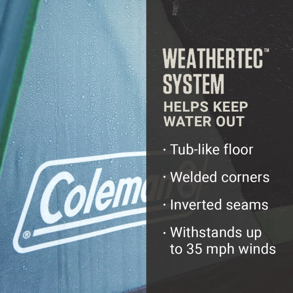 Coleman Sunlodge™ 12-Person Camping Tent, Blue Nights 6 Coleman Sunlodge™ 12-Person Camping Tent, Blue Nights - Image 4