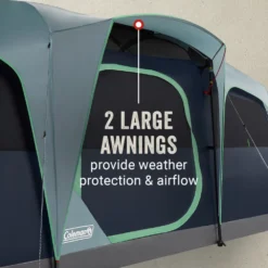 Coleman Sunlodge™ 12-Person Camping Tent, Blue Nights 13 Coleman Sunlodge™ 12-Person Camping Tent, Blue Nights -Camp To Explore Shop Coleman Sunlodge BlueNights ATF5 2