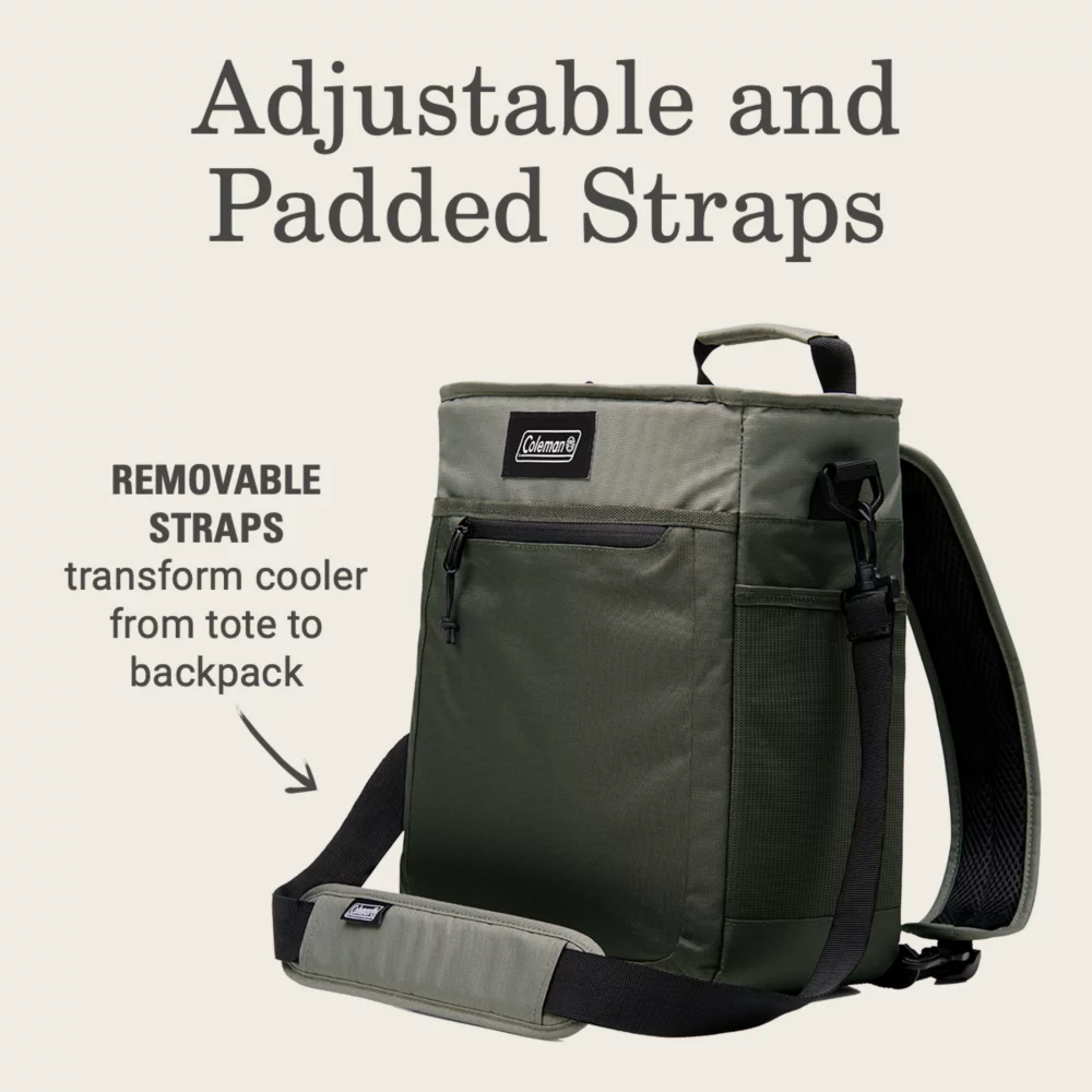 Coleman TranslatR™ 16-Can Convertible Soft-Sided Cooler Totepack 4 Coleman TranslatR™ 16-Can Convertible Soft-Sided Cooler Totepack - Image 2