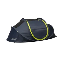 Coleman 4-Person Camp Burst™ Pop-Up Tent With Dark Room™ Technology -Camp To Explore Shop PopUpTent 4P DarkRoom Hero 3 4 Fly Off 0003 v2