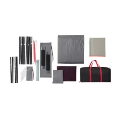 Coleman Skylodge™ 10-Person Camping Tent, Blackberry -Camp To Explore Shop Tent8P Cabin Conv ISR BB Overhead Content 2