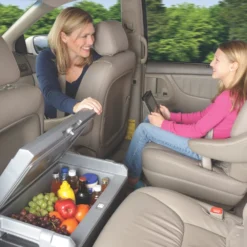 Coleman 40 Quart PowerChill™ Thermoelectric Cooler -Camp To Explore Shop inset TE carLS